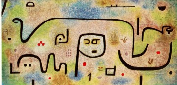  Klee Oil Painting - Insula Dulcamara 1938 Expressionism Bauhaus Surrealism Paul Klee
